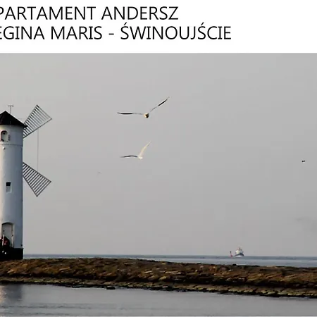 Regina Maris Swinoujscie - Apartament Andersz Z Miejscem Postojowym Exteriér fotografie
